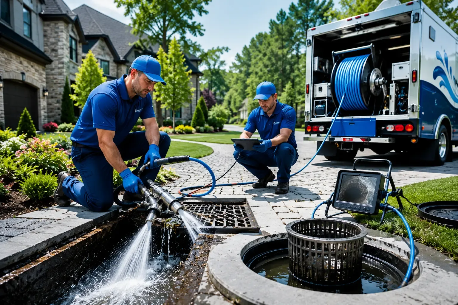 Local outdoor drain cleaning professionals in Burson, CA
